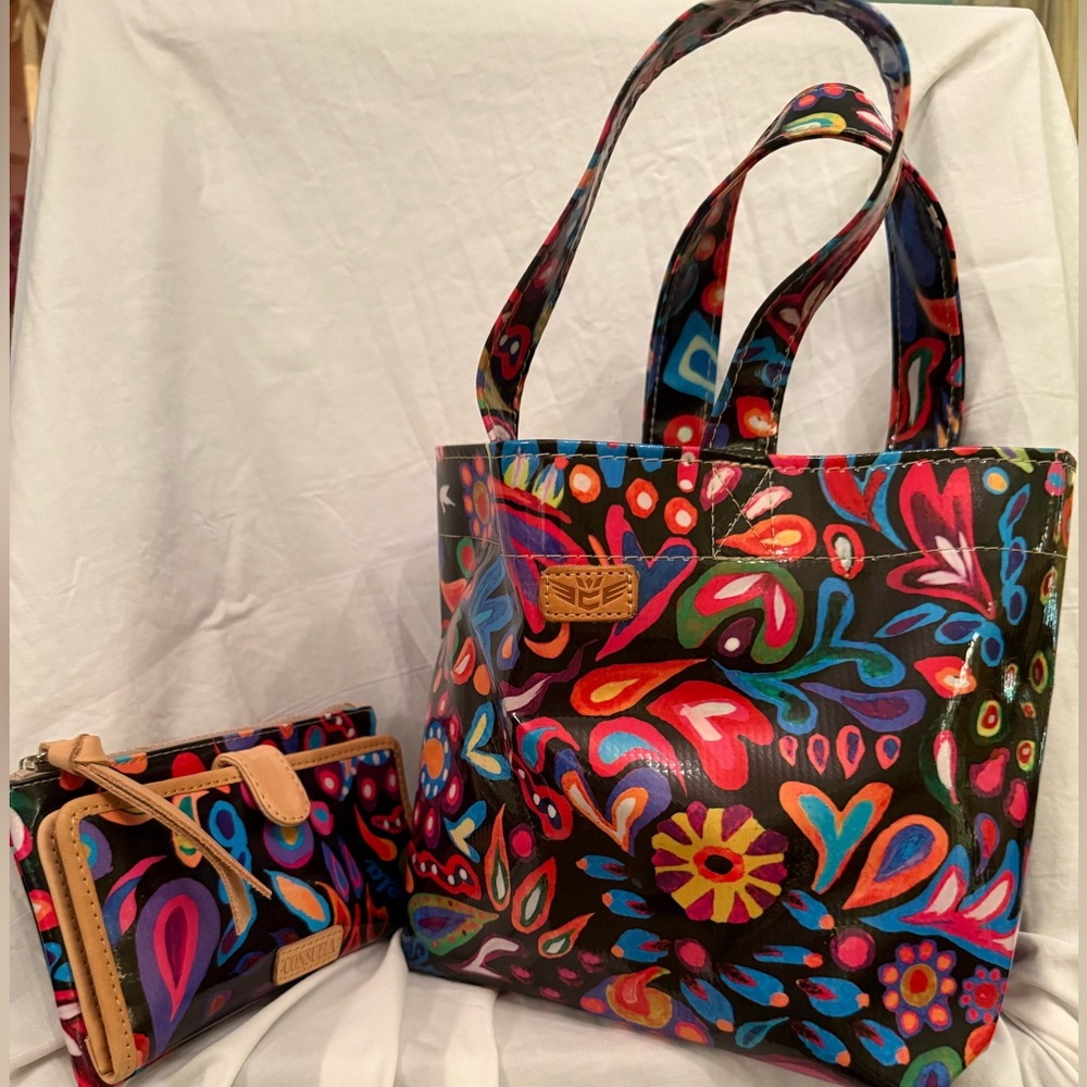 Consuela Sophie mini tote and wallet